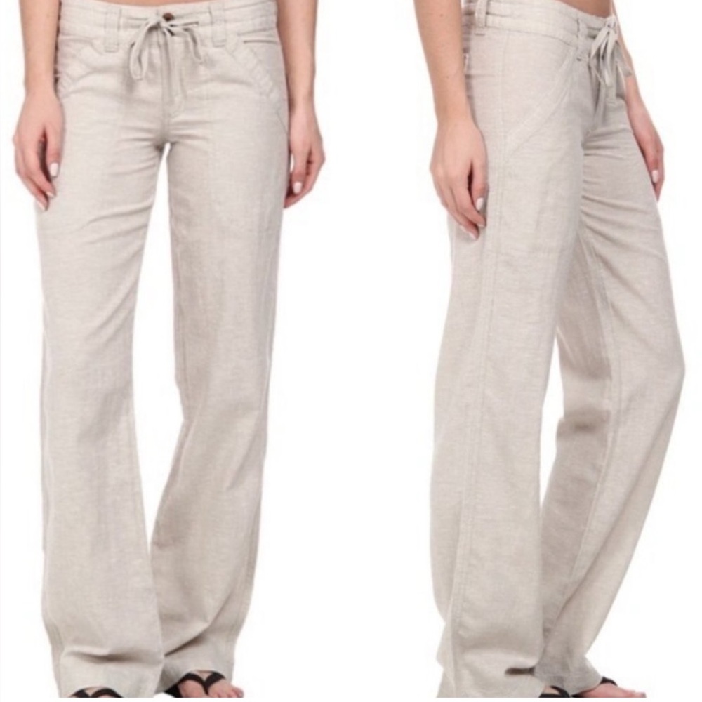 Patagonia Island Hemp Pants Women’s Light Brown 55% Hemp 45% Organic Cotton